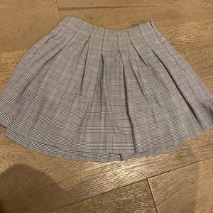 School plaid skirts